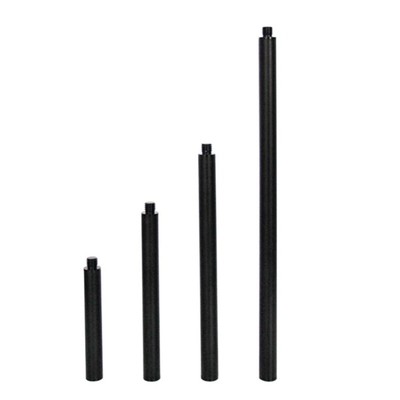 Professional Carbons Fiber GPSs Survey Poles 3/8 Thread Extension Rod for RTK