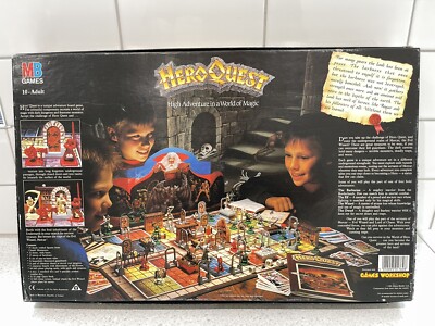 Hero Quest 1989, plateau de jeu uniquement - Canada