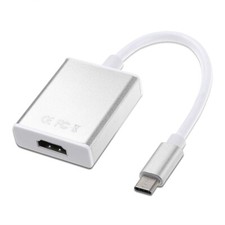 USB 3.1 Type-C Male to HDMI Female Adapter USB-C Thunderbolt3 Audio Video 4K ...