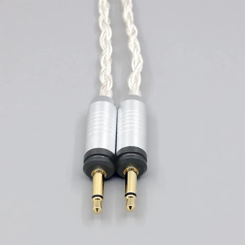 Cable de auriculares plateado de 16 núcleos de alta gama para Elear Elegia Stellia transparente focal - Imagen 3 de 22