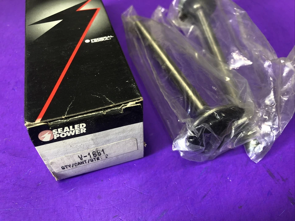 🔥🔥🔥V-1681 Válvula de escape potencia sellada V1681 Juego de 2 envío gratuito Foto 3 de 4