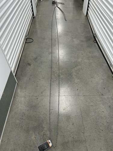 Harrington CX005-5 Manual 5 Ft Lift Chain Hoist 1000 Lb | 1/2 Ton Capacity EUC - Picture 10 of 12