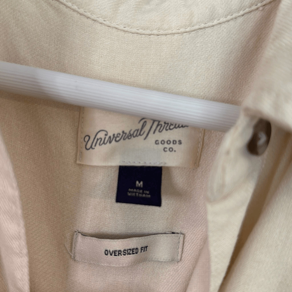 Universal Thread oversized utility button down sh… - image 3