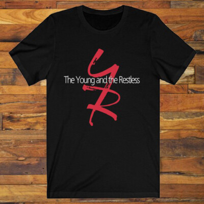 The Young and The Restless Men's Black T-Shirt S-5XL