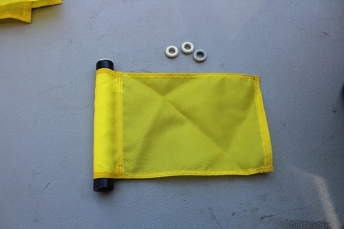 Golf Course Placement Flags - Solid Yellow - 9 pc - Picture 10 of 13