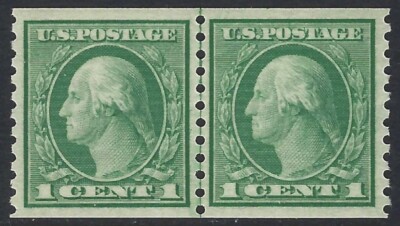 US Scott # 452 Line Pair - Mint OG NH - PF Graded XF 90 & Old PF Certs ...