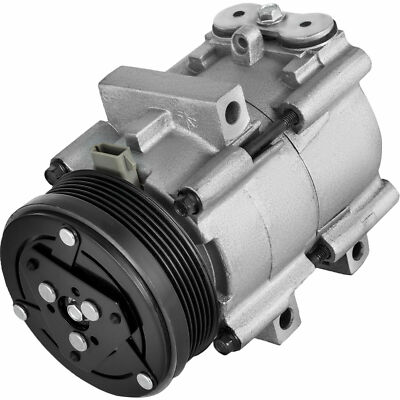 A/C Air Conditioner Compressor & Clutch Fit For Ford F-150 F-350 F-450 1994-2007