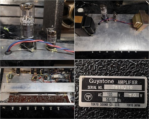 Guyatone FLIP1000 Vacuum Tube 15W Guitar Combo Amplifier Rare, serviced good F/S - Picture 10 of 10