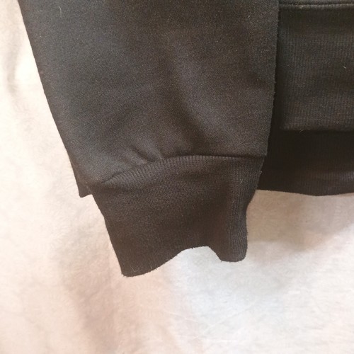 WESC Three Rainbow Thrills Hooded Sweatshirt Black Unisex Men L Women XL Skater - Picture 5 of 8