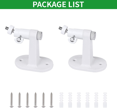 2Pack Adjustable Security Wall Mount Bracket for Google Nest Cam