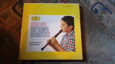 ''Spiel Mit Auf Deiner Blockflote'' Rare German 10'' vinyl LP