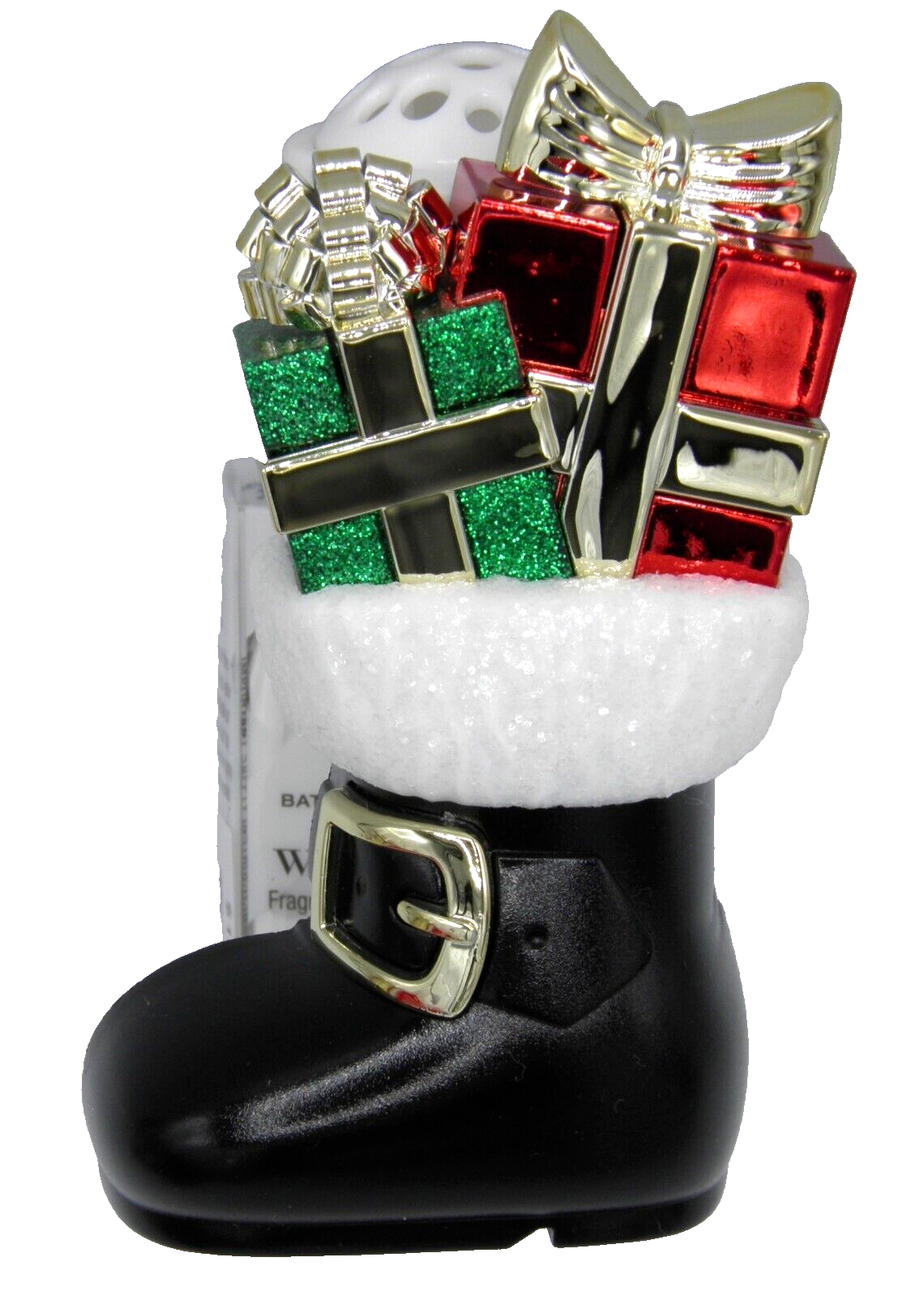 Bath & Body Works Santa's Boot  Wallflower Plug-In Unit Diffuser Christmas-image