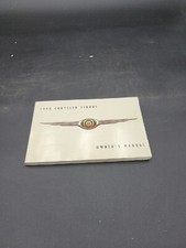 1998 Chrysler Cirrus Owners Operators Drivers Guide Manual Book Glovebox