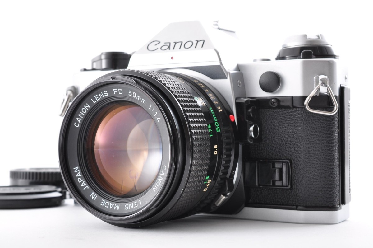 Canon AE-1 PROGRAM/FD 50mm 1:1.4 (良品） Canon FD 50mm f/1.4 1.4 Manual Focusing Lens for Canon A-1
