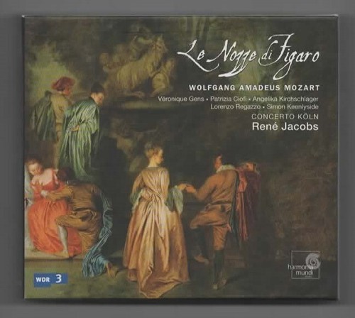 René Jacobs - Le Nozze Di Figaro - Mozart - 3 x CD Box Set