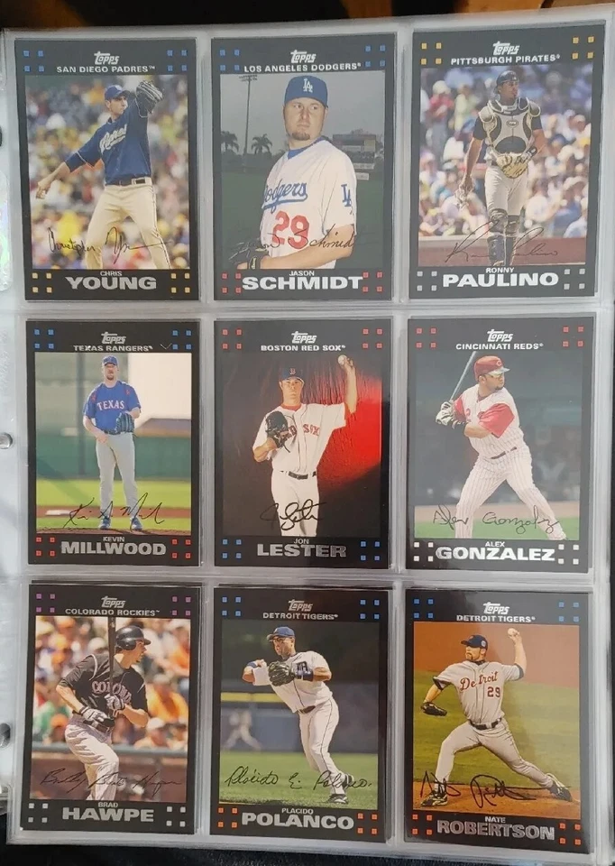 2007 Topps base cards 251-500 Pick from drop down list - Image 3 of 3