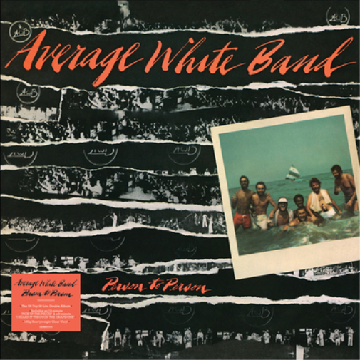 Average White Band Person to Person (Vinyl LP) 12" Album (Clear vinyl)