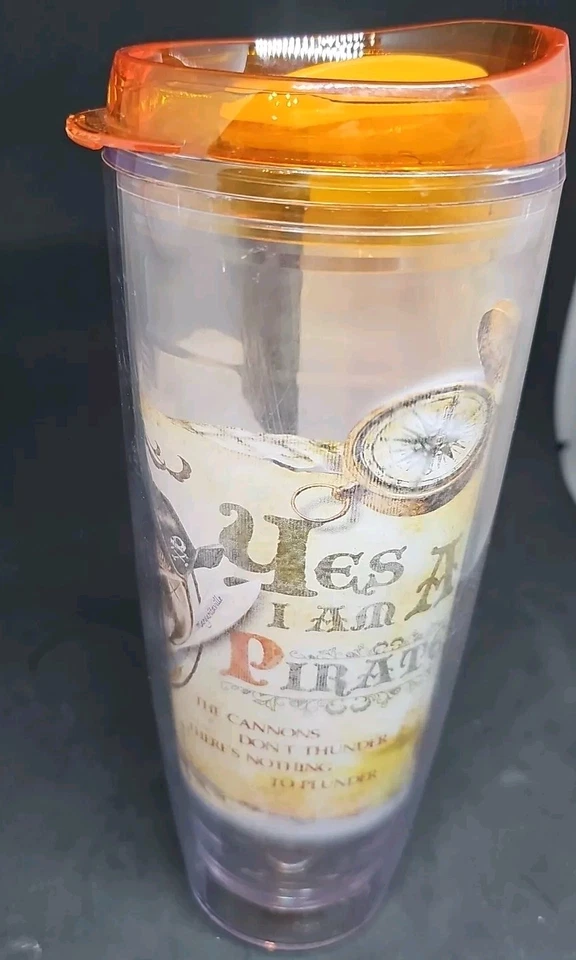 Taza Vaso Pirata Loro Loro Margaritaville - Con Tapa 26 Oz Hecho en EE. UU. Libre de BPA Foto 3 de 4