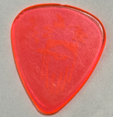 ZZTOP ツアーピック ZZ TOP BILLY GIBBONS GUITAR PICK RARE 2012 GANG OF OUTLAWS TOUR