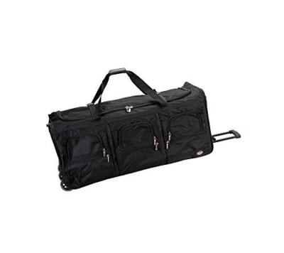 Rockland Rolling Duffel Bag, Black, 40-Inch