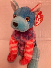 Ty Beanie Baby💜HODGE PODGE The dog 6" Plush New MWMT's