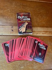 Hal Leonard Corporation Guitar Cards Chord Starter Pack contains 55 cards  