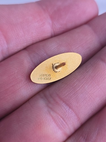 LOCKHEED 1/10th 10K GOLD Black Enamel 5 And 15 YEAR SERVICE PINS - Picture 4 of 8