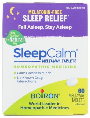 Boiron Sleepcalm Meltaway Tablets For Sleep Relief 1 Pack