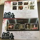 GB STAMPS BADLY ADDRESSED FINE USED FIRST DAY COVER 2020 QUEEN FREDDIE MERCURY