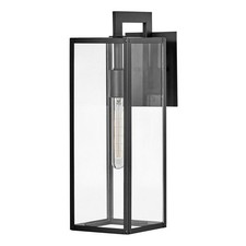 1 Light Medium Outdoor Wall Lantern in Transitional Style - 6 Inches Wide by