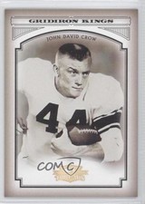 2006 Donruss Threads College Gridiron Kings Gold /100 John David Crow #CGK-8 9bp