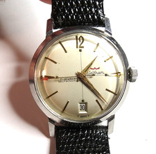 VTG 1960s SWISS MENS WALTHAM 17J AUTOMATIC RE...