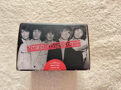 Rolling Stones RSD 3” Record Player With Complete Set Of Six 3