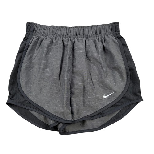 Nike Womens Dri-FIT Tempo Running Shorts Dark Grey Heather DB4487-083 Size XS