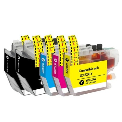 5er LC-521 Patrone für Brother DCP-J1260W DCP-J1310DW DCP-J1313DW DCP-J1460DW