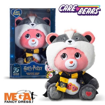 Care Bears x Harry Potter 30 cm Love-A-Lot als Hufflepuff Plüschtier Sammler Geschenk