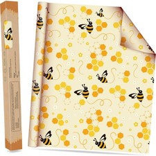 Beeswax Wraps for Food Roll 13x39inch , Organic Beeswax Wrap Beeswax Food Wraps