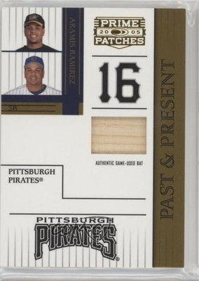 2005 Donruss Prime Patches Past & Present Bat 60/150 Aramis Ramirez #PP-11 0c6