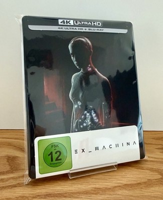 Ex_Machina | 4K UHD Steelbook | DE | Neuwertig | OOP | Beachten: OHNE 4K DISK!