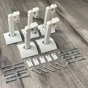 5 x Bose Long Neck UB-20W Cube Speaker Mount (Wall/Celling) White UB20