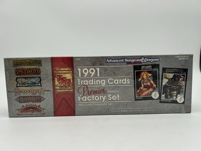 1991 Advanced Dungeons & Dragons Premier Edition Factory Sealed Set 750 Cards