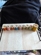 Corticell Vintage Thread/Spools, Great Colors And Condition! Lot Of "9" Total