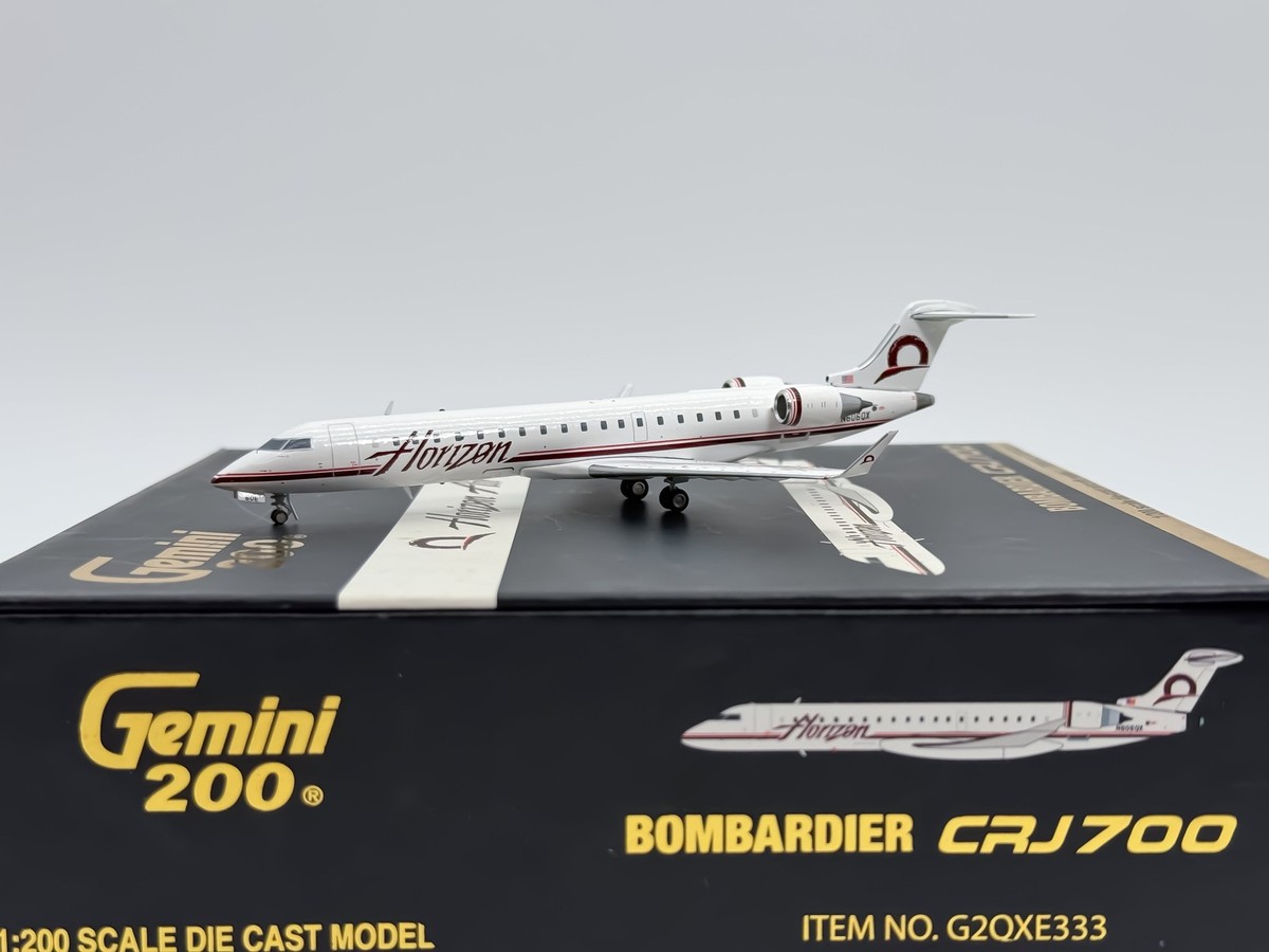 Horizon Air Bombardier CRJ700 1:200 Gemini Jets N606QX (G2QXE333