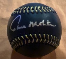Paul Molitor Auto Signed Rawlings Official MLB Black & Gold Baseball Beckett