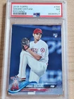 2018 Topps #700 Shohei Ohtani Rookie Card (PSA 7) Pitching RC