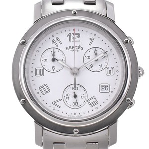 HERMES Clipper chrono CL1.320 Date white Dial Quartz Ladies Watch_892379 Hermès Hermès Cut - 403197WW00 - 7,550 USD – The Watch Pages main image 4