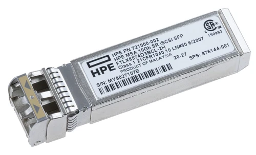 Transceiver HPE 10GbE SFP SR ISCSI FLTX8574D3BCL-2H 876144-001 721000-001/2 for 