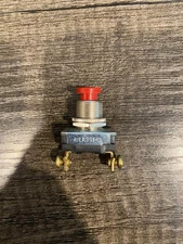 Red Push Button Momentary Switch