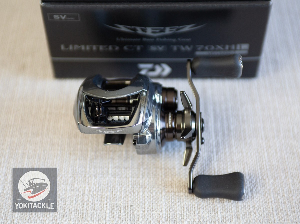 Daiwa 25 Steez Limited CT SV TW 70XHL Left Handle Fishing Reel | eBay