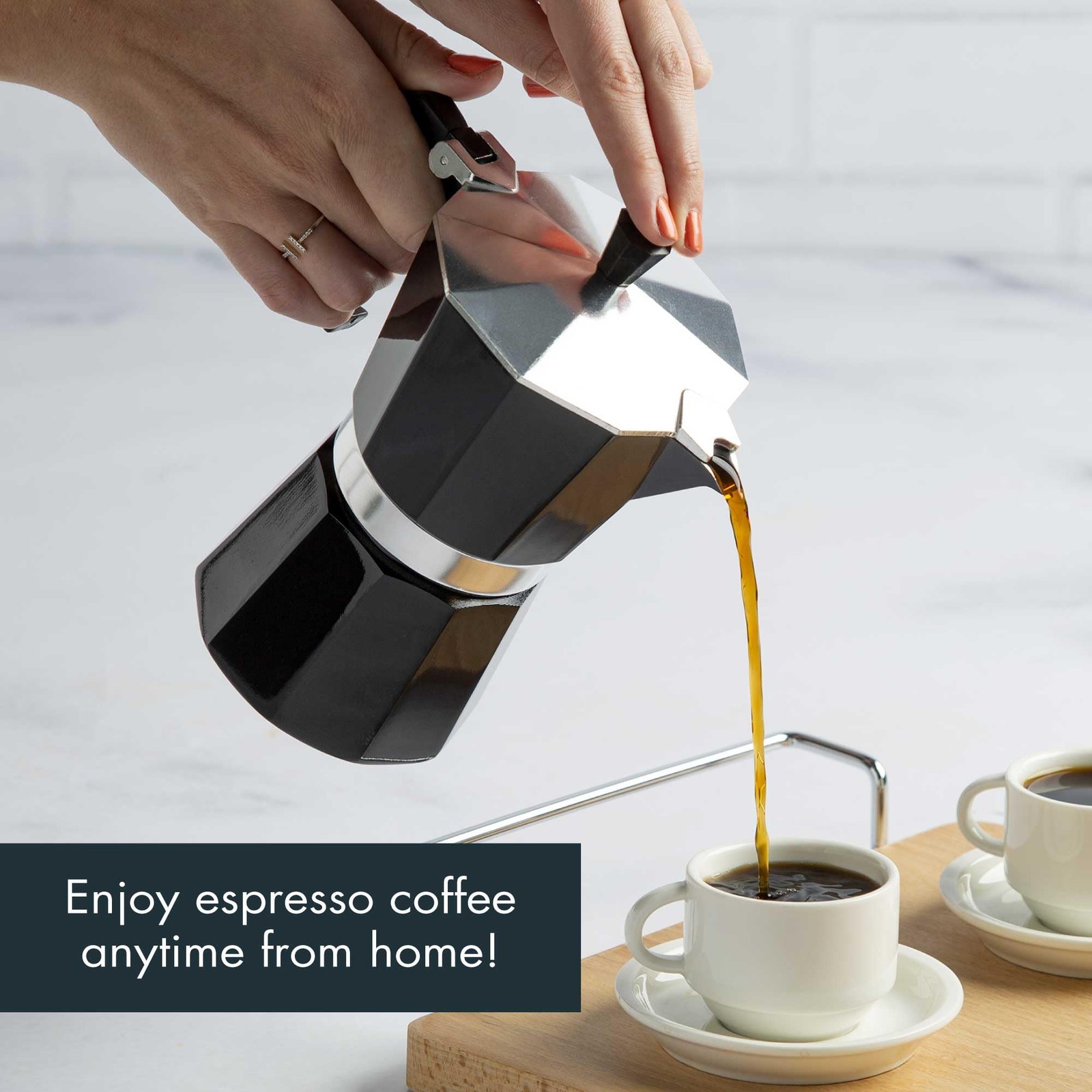 6 Cups Stove Pot Espresso Cuban Moka Coffee Maker Cafetera Cubana Italiana